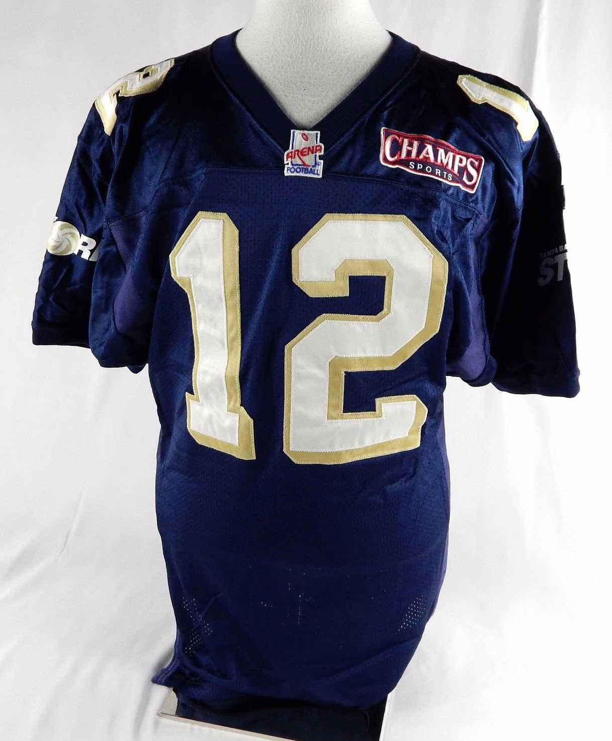 2001 Tampa Bay Storm Jamie Coleman #12 Game Used Jersey Arena Football 195 – Unsigned NFL Game Used Jerseys