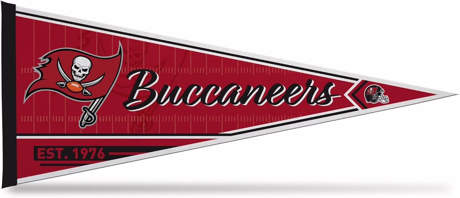 Rico Industries NFL Football Classic 12″ x 30″ Felt Wall Décor Pennant – Great for Home/Bed Room/Man Cave Décor