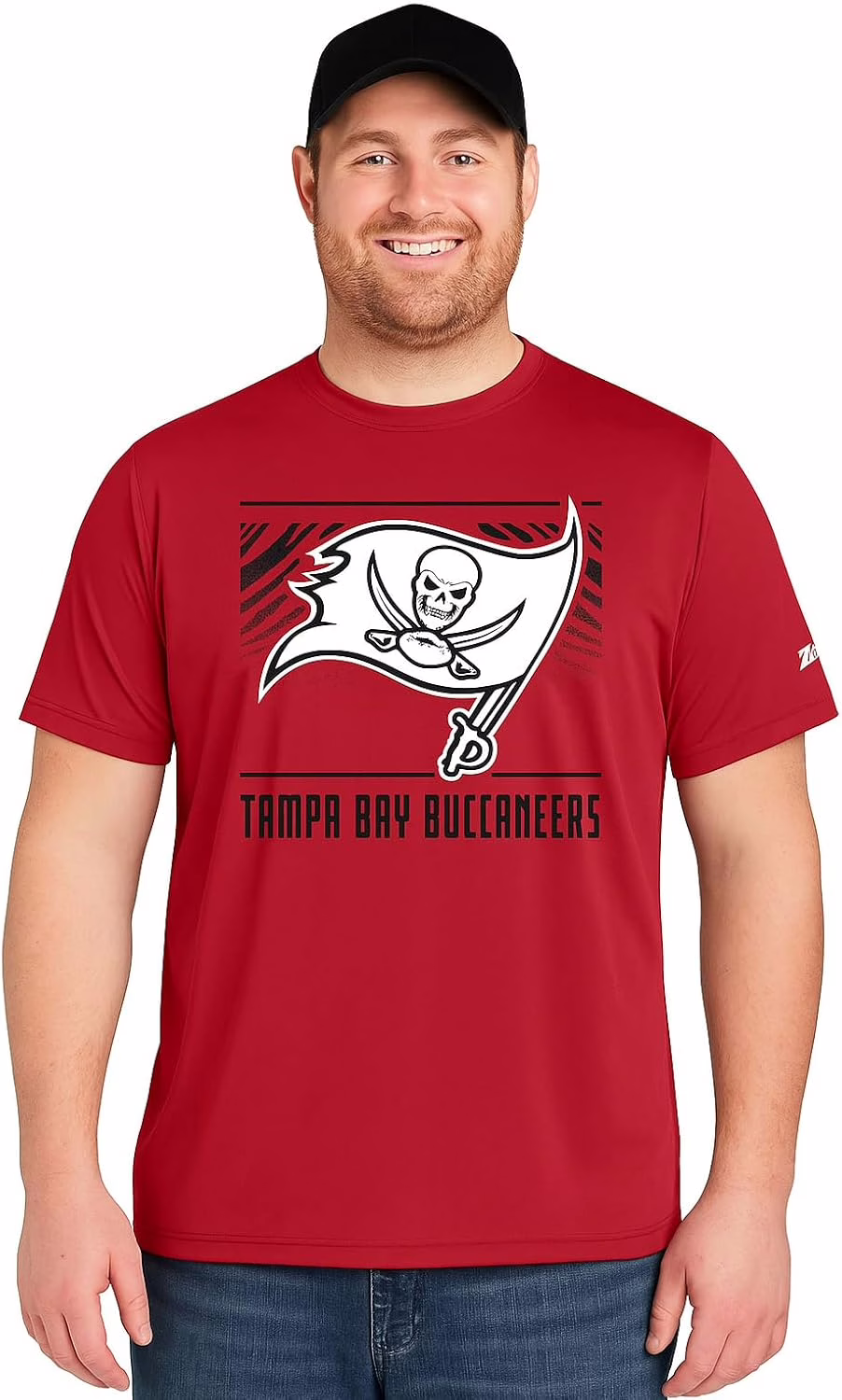 Zubaz NFL Men’s Short Sleeve Team Graphic T-Shirt (Small – 5XL)