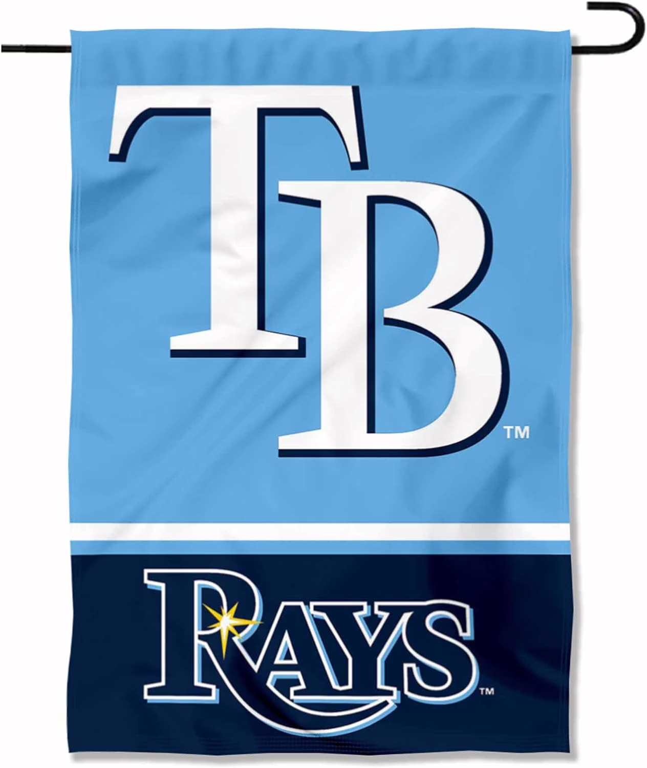 Tampa Bay Rays Double Sided Garden Flag