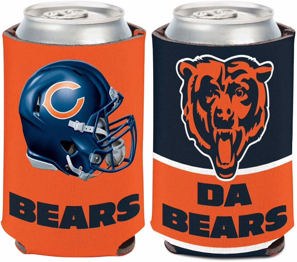 WinCraft NFL Chicago Bears 12oz Can Cooler 2 WinCraft NFL Chicago Bears 12oz Can Cooler