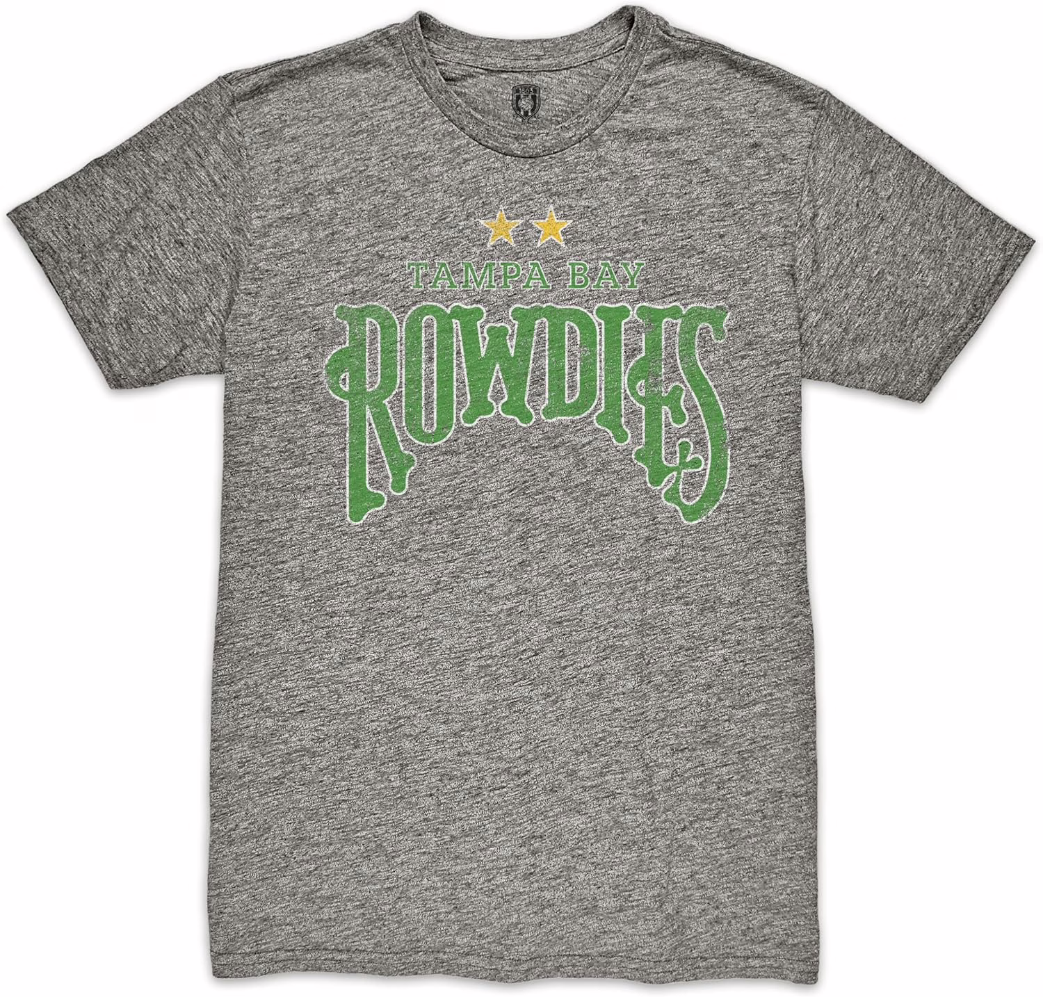 Tampa Bay Rowdies Color Badge Vintage Premium Triblend T-Shirt – Grey